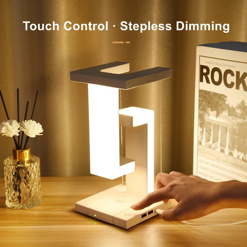 FlottaLampe™- Lampe Anti-Gravité avec Chargeur Sans Fil